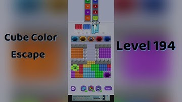 🧩 Cube Color Escape Level 194 Walkthrough | Step-by-Step Guide 🎮 | Go Answer