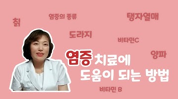 피부염,관절염,간염,혈관염..염증치료에 도움되는 방법