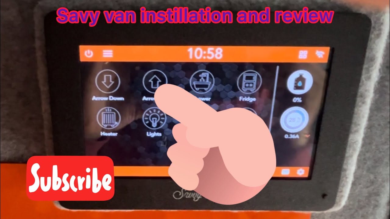Thumbnail for the video: SavvyVan Lite installation and review