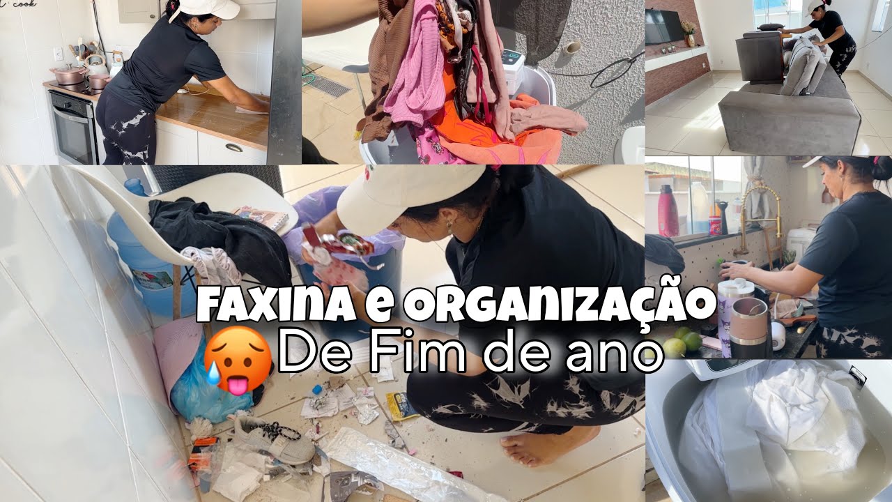 Faxina e Organização Fim de ano 🥵 muita bagunça, sujeira! Ecaa 🤮🤢