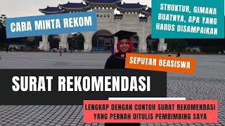 SURAT REKOMENDASI UNTUK MENDAFTAR BEASISWA DAN LANJUT STUDI | ARDILA PUTRI SURAT REKOMENDASI UNTUK MENDAFTAR BEASISWA DAN LANJUT STUDI | ARDILA PUTRI