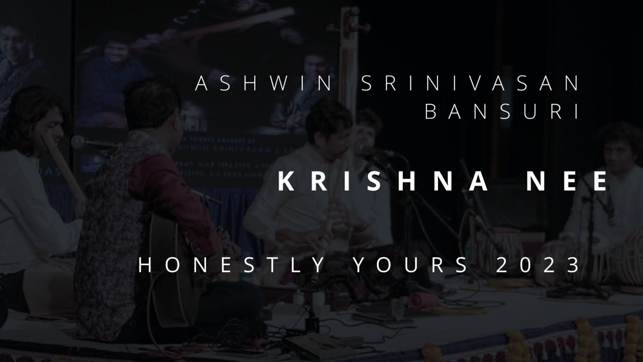 HONESTLY YOURS AMMA |  Krishna Nee Begane |ASHWIN SRINIVASAN |OJAS ADHIYA |SANJOY DAS |@Swaranjali_