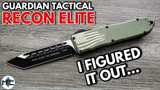 Guardian Tactical Recon Elite OTF Automatic Knife - Overview and Review