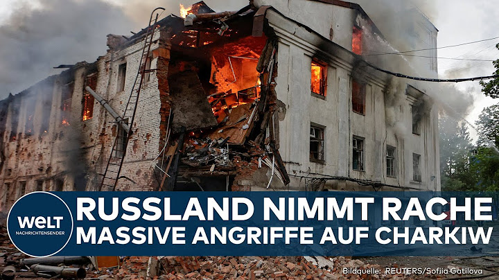 PUTINS KRIEG: Weitere Rache! Massive Angriffe! Russland nimmt Charkiw ins Visier