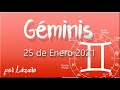 GÉMINIS Horóscopo de hoy 25 de enero 2021