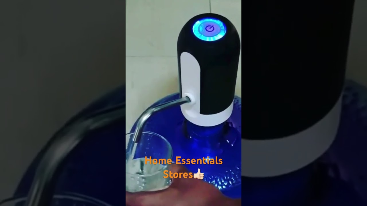 Automatic Water Dispenser Pump Tap With Soft Button Switch