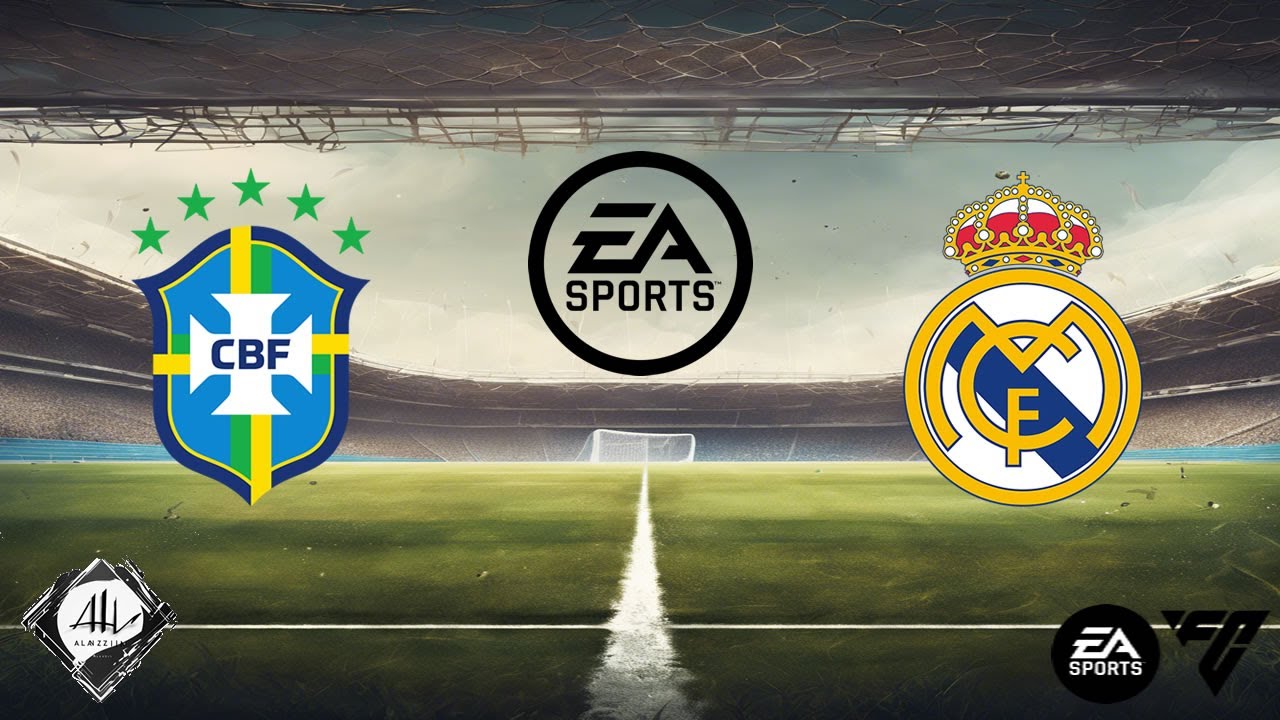 Brasil x Real Madrid - Jogo Amistoso - EA FC - YouTube