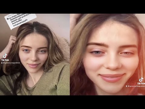 გვანცა Billie Eilish_ის  როლში _gvanca bagrationi