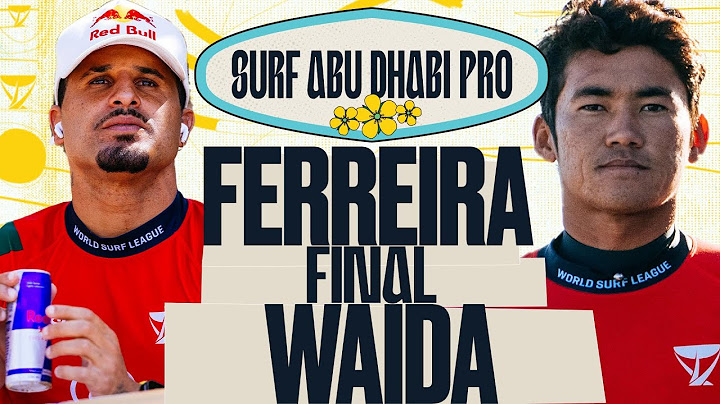 Italo Ferreira vs Rio Waida | Surf Abu Dhabi Pro - Final Heat Replay