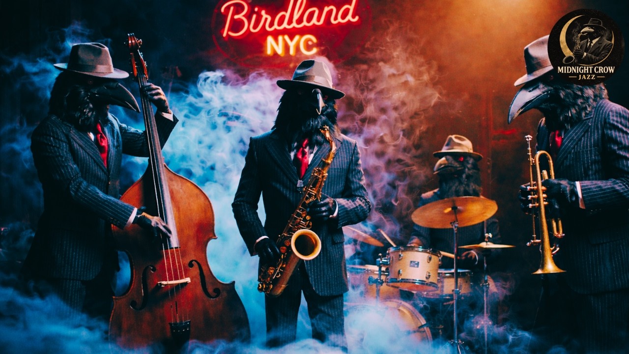 Midnight Crow Jazz Jam at Birdland NYC — Jazz for Work & Night Focus