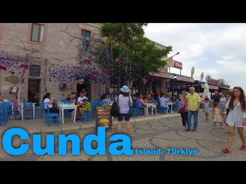 Ayvalık: Cunda Island Walking Tour/Cunda Adası (4k), Türkiye, 2022