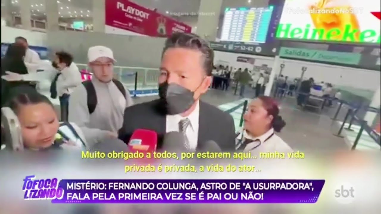 🇧🇷 Fernando Colunga no Fofocalizando (Matéria 2025)