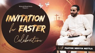 "INVITATION FOR EASTER CELEBRATION || YOU ALL ARE INVITED || FREE ENTRY || NEKVIR MINISTRIES