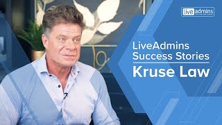 LiveAdmins Success Stories | Kruse Law | Live Chat for Law Firms