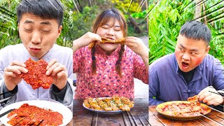 Eating Spicy Food and Funny Pranks Compilation 2022 || Funny Mukbang || TikTok - Songsong and Ermao