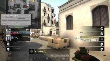 CS:GO Epic 1v3 in esea pug ft fl0m and anger