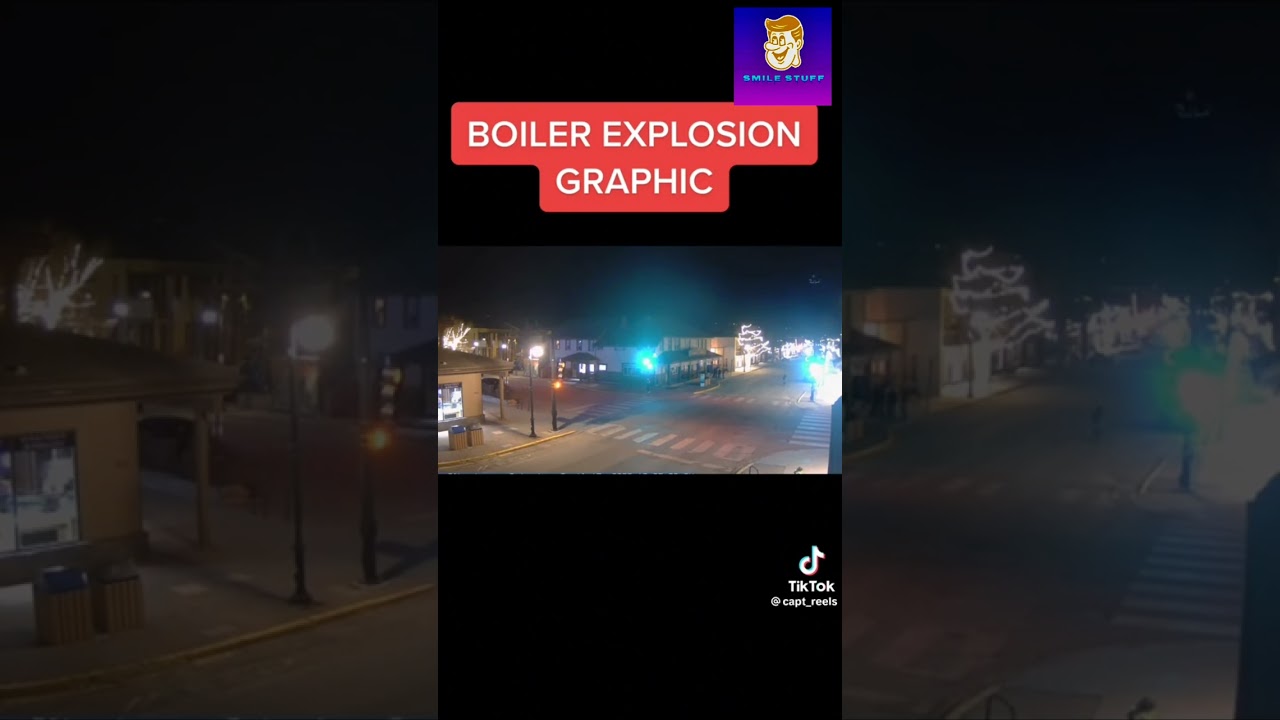 a massive boiler explosion 
