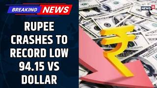 Rupee Crashes to 94.15 vs Dollar | Why Indian Currency Hit Record Low Explained | Markets In Shock