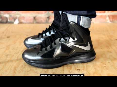 Nike LeBron X (10) ''Carbon / Black 