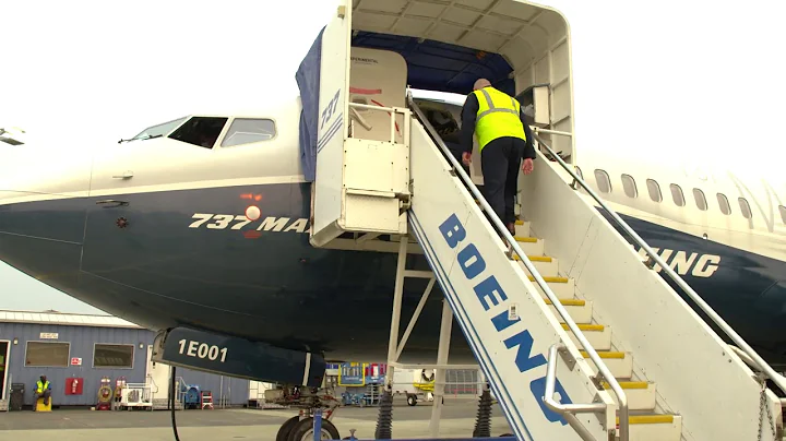 FAA Administrator Steve Dickson piloting the Boein...