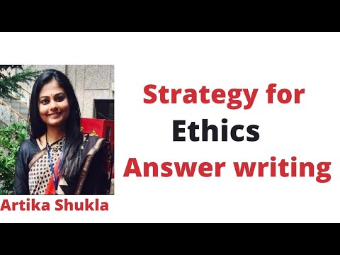 Strategy For Ethics Answer Writing | Artika Shukla | #heavenlbsnaa