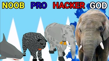 NOOB vs PRO vs HACKER vs GOD in Animal Transform