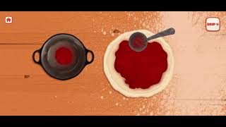 Pizza Maker Game| Make a Pizza with me!| Step by Step Walkthrough screenshot 2