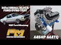 445HP 347 Ford Stroker Dyno Testng for Greg&#39;s &#39;67 Mustang at Prestige Motorsports