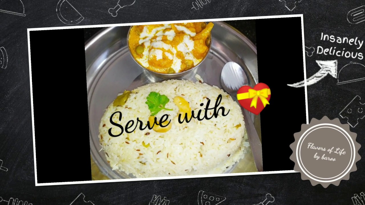 10 minutes Lunch Menu Jeera Rice One Pot One Shot jeerarice opos 