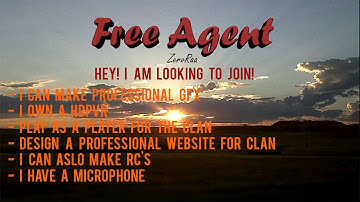 Im Looking to join a Clan. GFX/Editor/Recorder PS3*