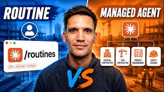Claude Routines vs Managed Agents for Construction — When to Use Each