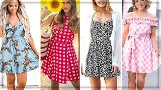 SUMMER DRESSES IDEAS 2018 | PERFECT OUTFIT IDEAS FOR SUNNY DAYS