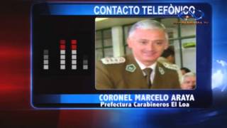 Accidente alcalde de Ollagüe y funcionarios municipales / Antofagasta Televisión Noticias