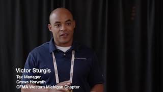CFMA’s Benefits of Involvement Testimonial from the Annual Conference in San Antonio: Victor Sturgis