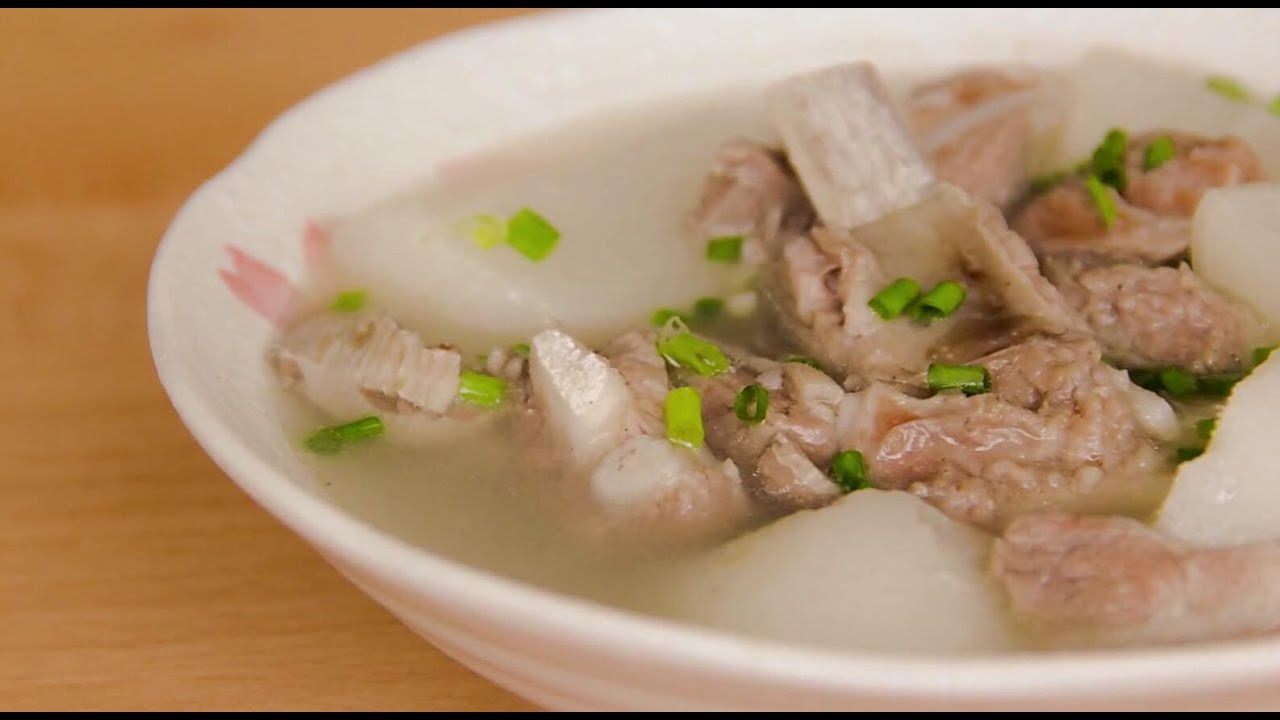 羊肉蘿蔔湯】中国料理~羊肉蘿蔔湯的做法- YouTube