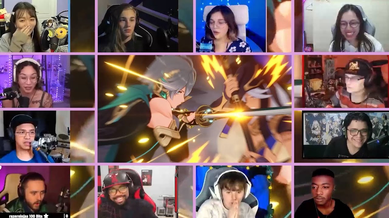 Cyno vs Alhaitham Fight Cutscene - Archon Quest ACT 3 | Genshin Impact Reaction Mashup