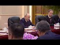 Беседа с Председателем КНР Си Цзиньпином