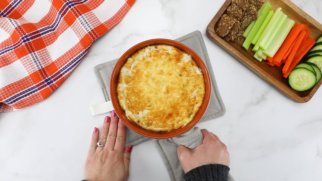How to Make a Low Carb Hot Crab Dip YouTube