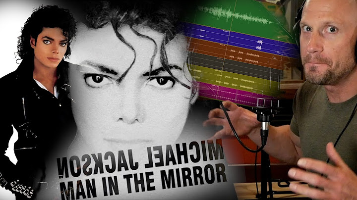 Man in the Mirror Studio version - Studio performance video thumbnail