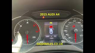 2015 AUDI A4 UNLOCK Full OBD (Mileage Correction) Instrument Cluster Unlock Lower Miles @£299 tool