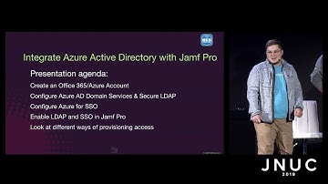 Integrate Azure Active Directory with Jamf Pro | JNUC 2019