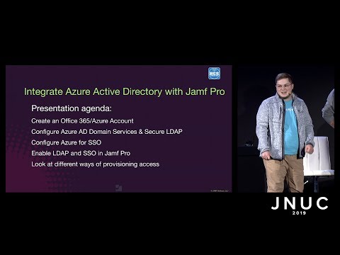 Integrate Azure Active Directory with Jamf Pro | JNUC 2019