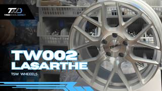 TSW TW002 LASARTHE 17x8 | 35 Offset | 5x112 Bolt Pattern | Gloss Silver Machined TSW TW002 LASARTHE 17x8 | 35 Offset | 5x112 Bolt Pattern | Gloss Silver Machined