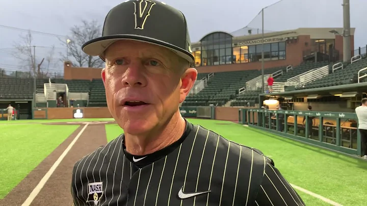Vanderbilt coach Tim Corbin after Friday's 9-2 win over Georgia