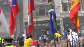 Взрывы в Бостоне США на Марафоне у финиша 1504.2013 - Explosions At Boston Marathon Finish Line