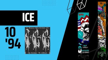iCE [10/94] iCEPACK Full ANSI/ASCII Release Video #ANSI #ansiart #asciiart