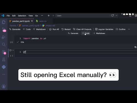 Part 2 Pandas |How to read csv in pandas 