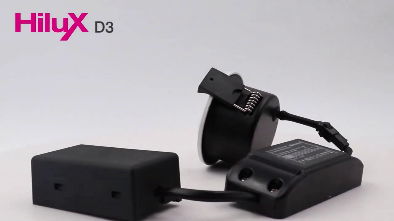 HiluX D3 Indbygningsspot 2700K Ra97 Dæmpbar