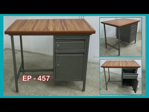 metal steel  office table | Study table | office working table | desk | EP.457 | sri maari