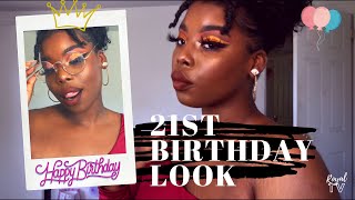 21st Birthday Makeup Look || RoyalTV